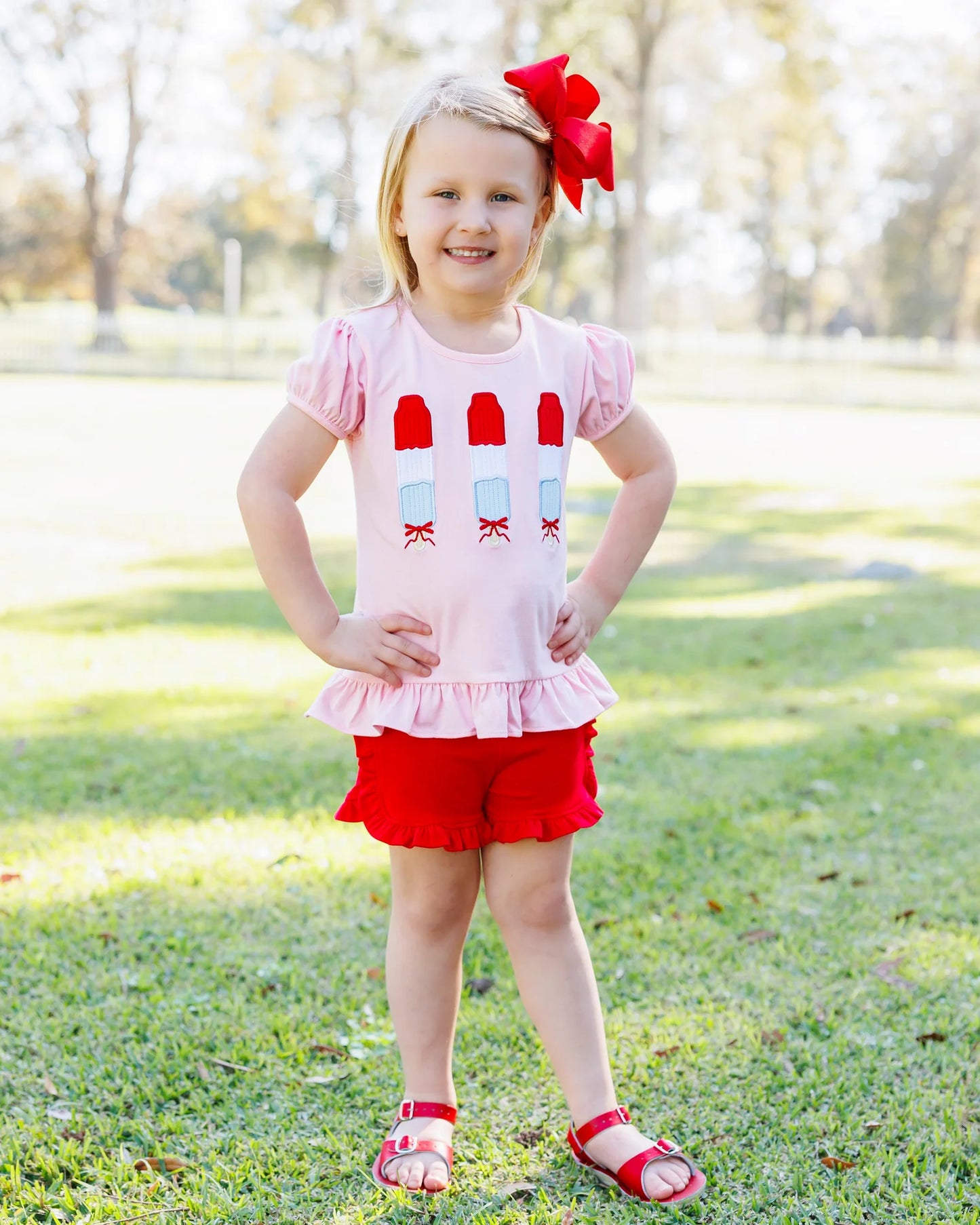 Jellybean - Freedom Pops Ruffle Shirt