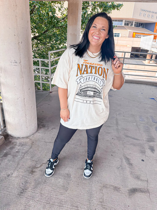 Tennessee Nation Football Tee