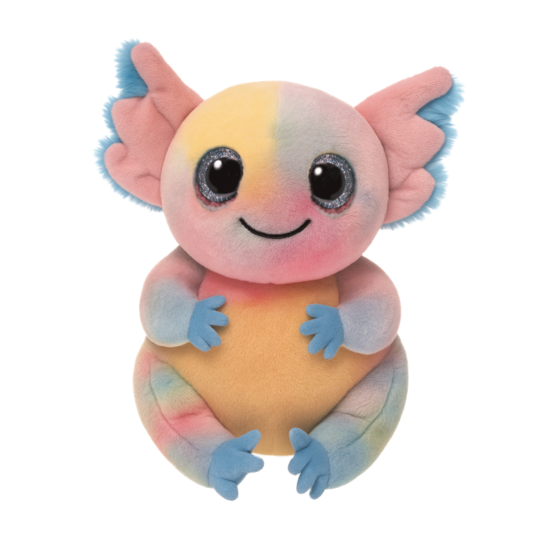 Large plush Loxie toy from Ty featuring soft pink fur, expressive eyes, and a cute, cuddly appearance.