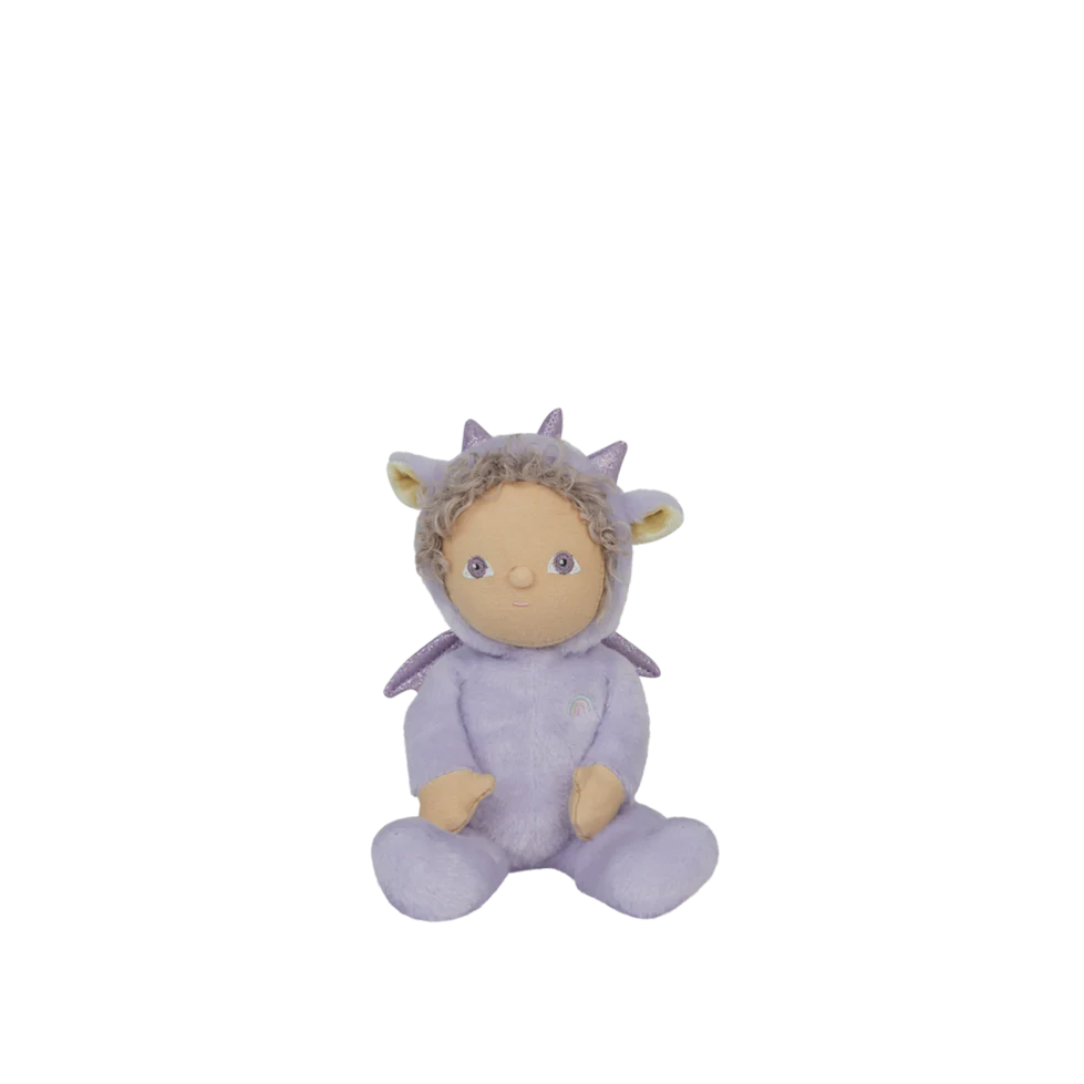 Dinky Dinkum Doll - Duffy Dragon - Lavender