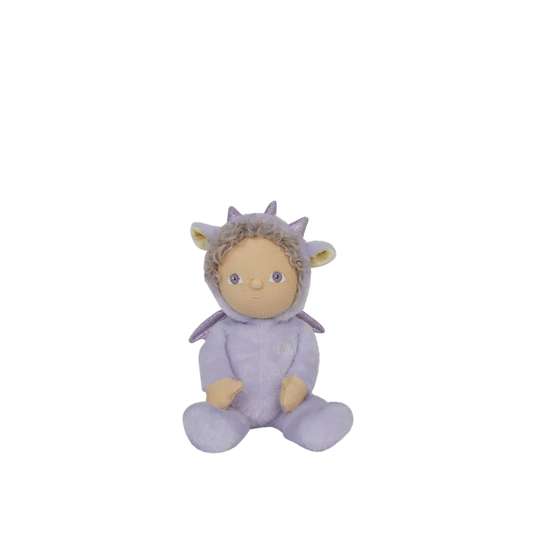 Dinky Dinkum Doll - Duffy Dragon - Lavender