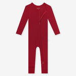 Posh Peanut - Solid Ribbed - Dark Red - Convertible One Piece