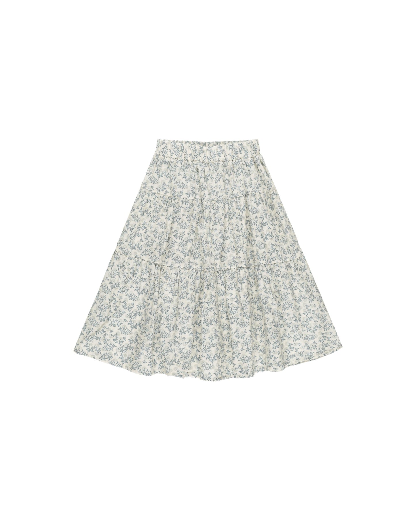 Rylee & Cru - Blossom Tiered Midi Skirt