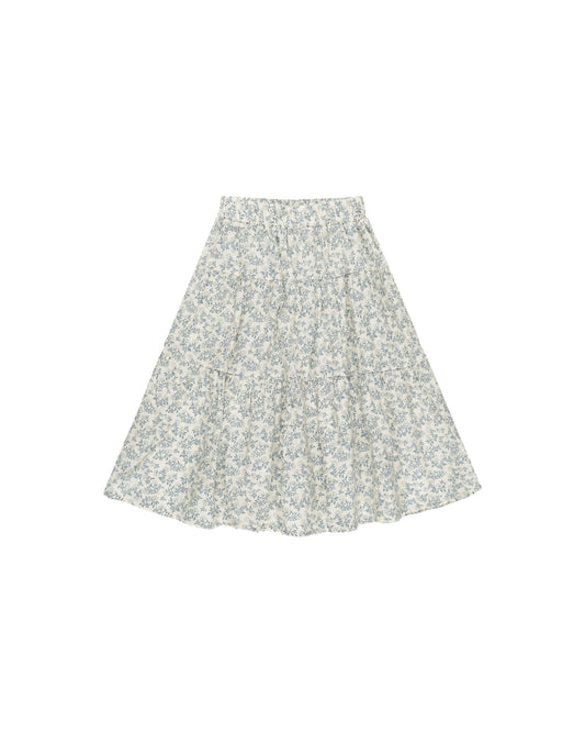 Rylee & Cru - Blossom Tiered Midi Skirt