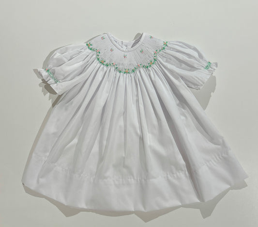 Remember Nguyen - White Savannah Bishop Dress