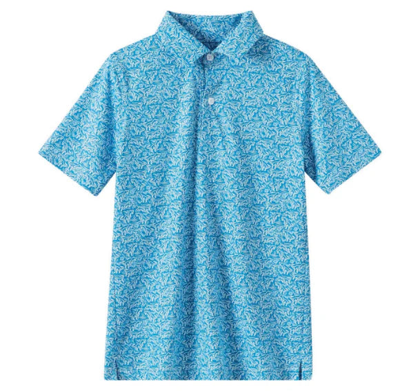 Aqua Dino Polo Performance Polo