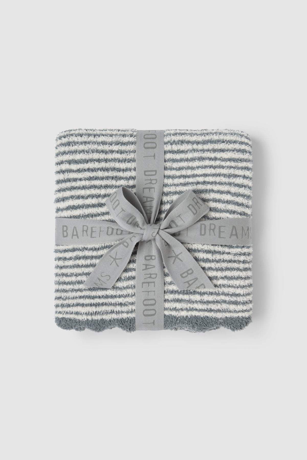 CozyChic® Stripe Scallop Receiving Blanket