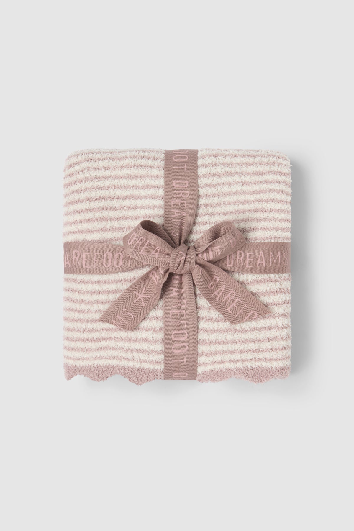 CozyChic® Stripe Scallop Receiving Blanket