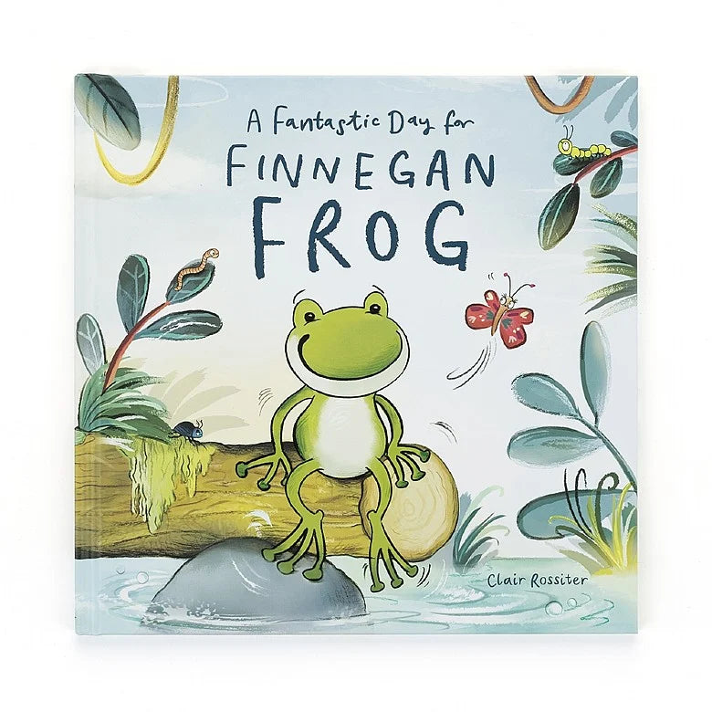 Jellycat - A Fantastic Day For Finnegan Frog Book