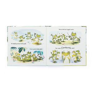 Jellycat - A Fantastic Day For Finnegan Frog Book