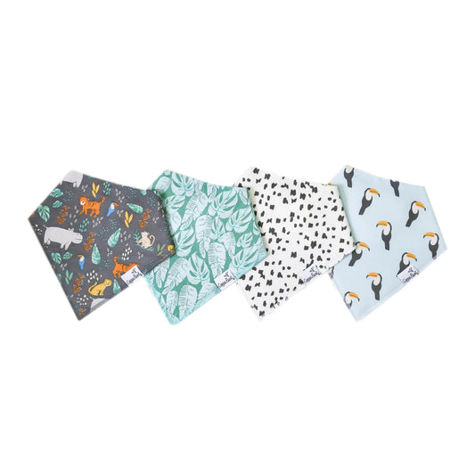 Bengal Baby Bandana Bibs Set