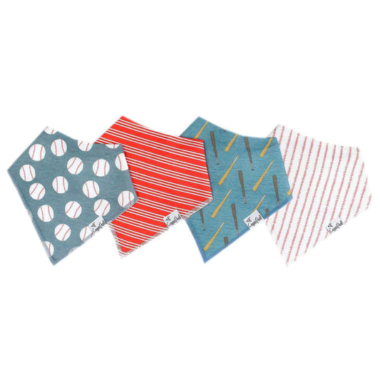 Copper Pearl Slugger baby bandana bibs with soft fabric and stylish design, perfect for keeping babies clean and fashionable.