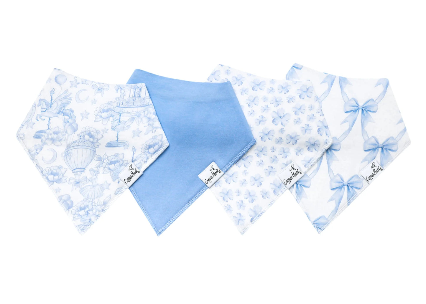 Vintage Carnival Baby Bandana Bibs