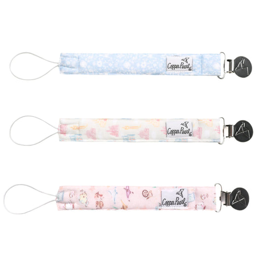 Disney Princess Binky Clip Set (3-Pack)