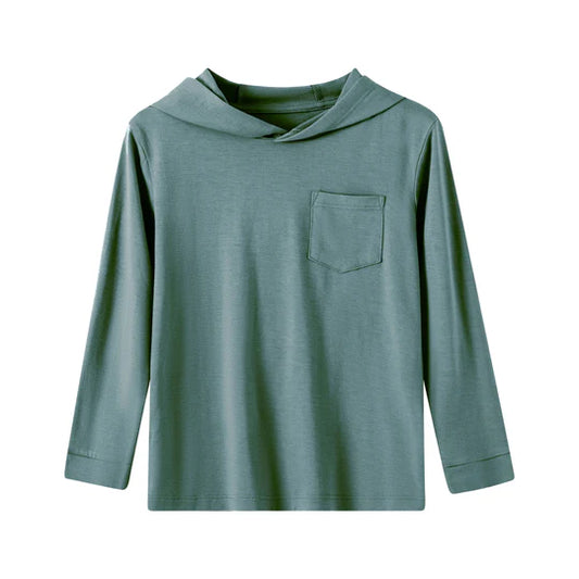 Steel Blue Lightweight Hoodie