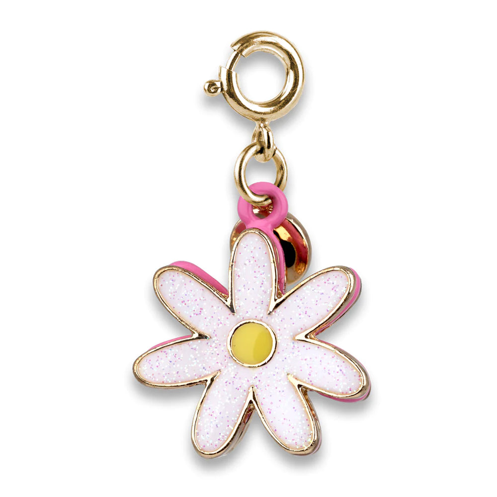 Charm It! - Girl Scout Gold Glitter Daisy Charm