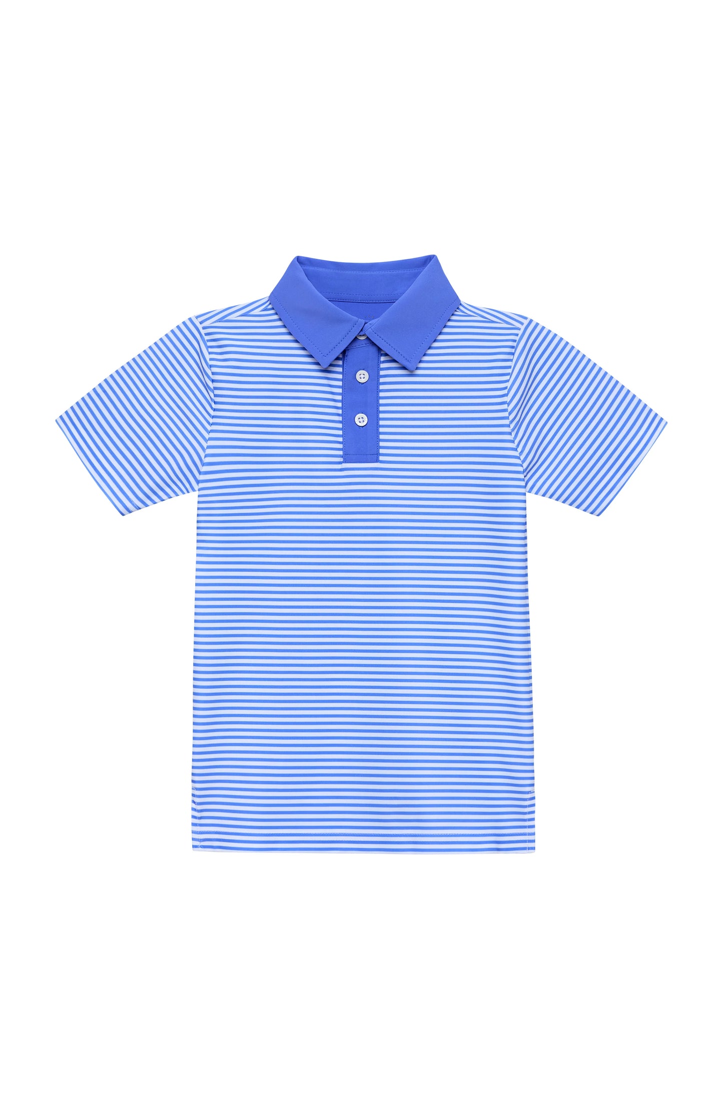 Sky Blue Thin Stripe Polo Shirt