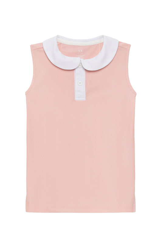 Pink/White Girly Girl Tank