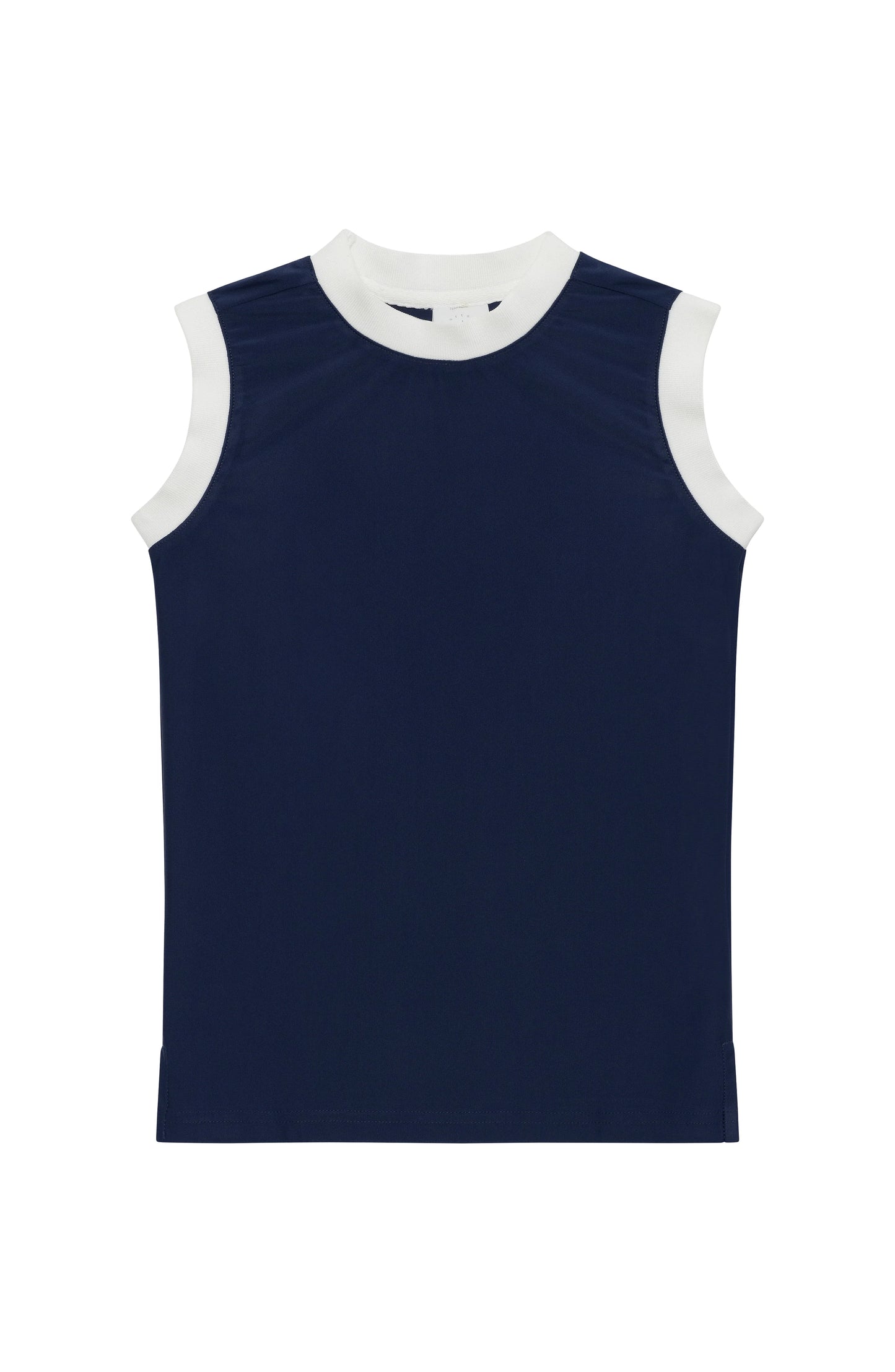 Courtside Kids - Girls Navy Muscle Tank