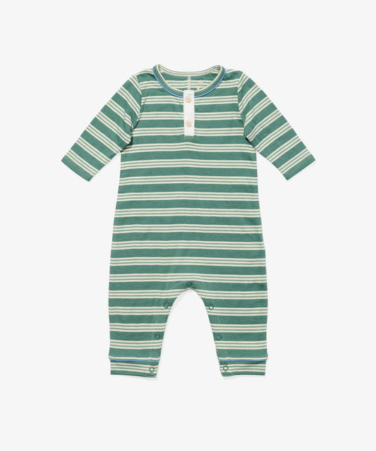 Pine Twin Stripe Campbell Romper