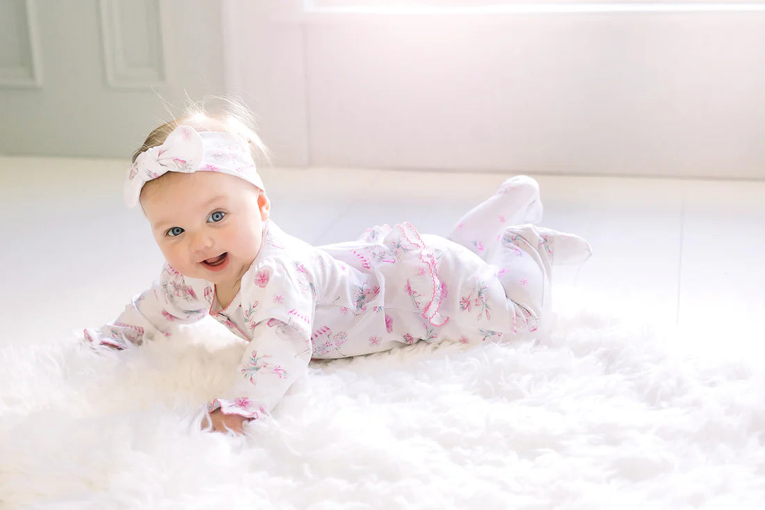 Lavender Bow - Flower Cart Headband