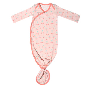 
            
                Load image into Gallery viewer, Copper Pearl - Newborn Knotted Gown - Cheery
            
        