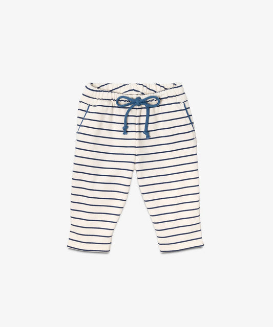 Navy French Stripe Chris Jogger