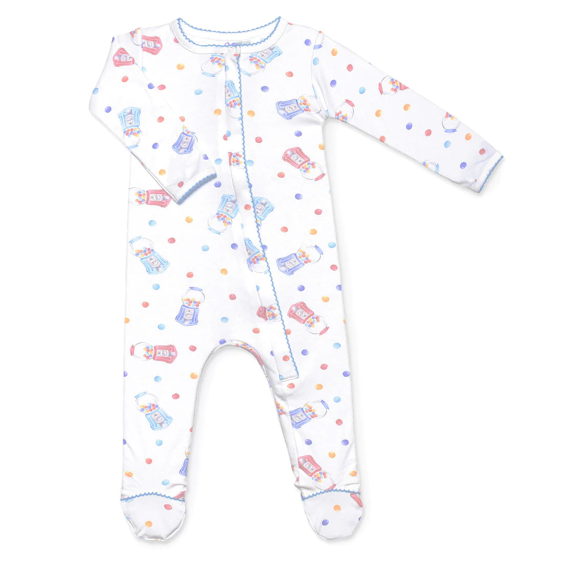 Lavender Bow - Gumball Classic Footie