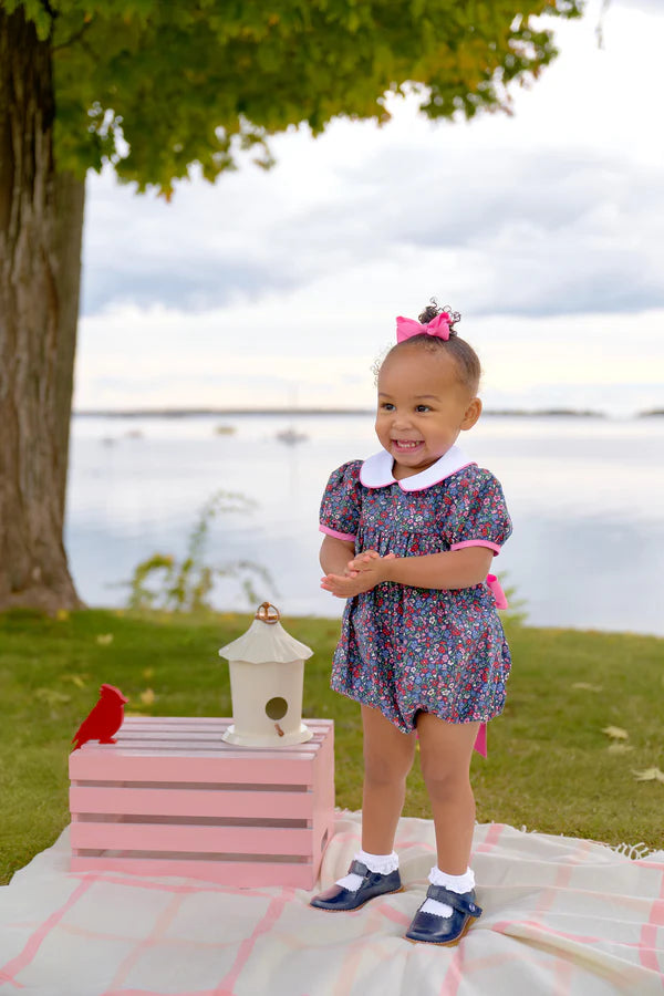 Fairfax Farm Floral Cindy Lou Sash Bubble - Broadcloth