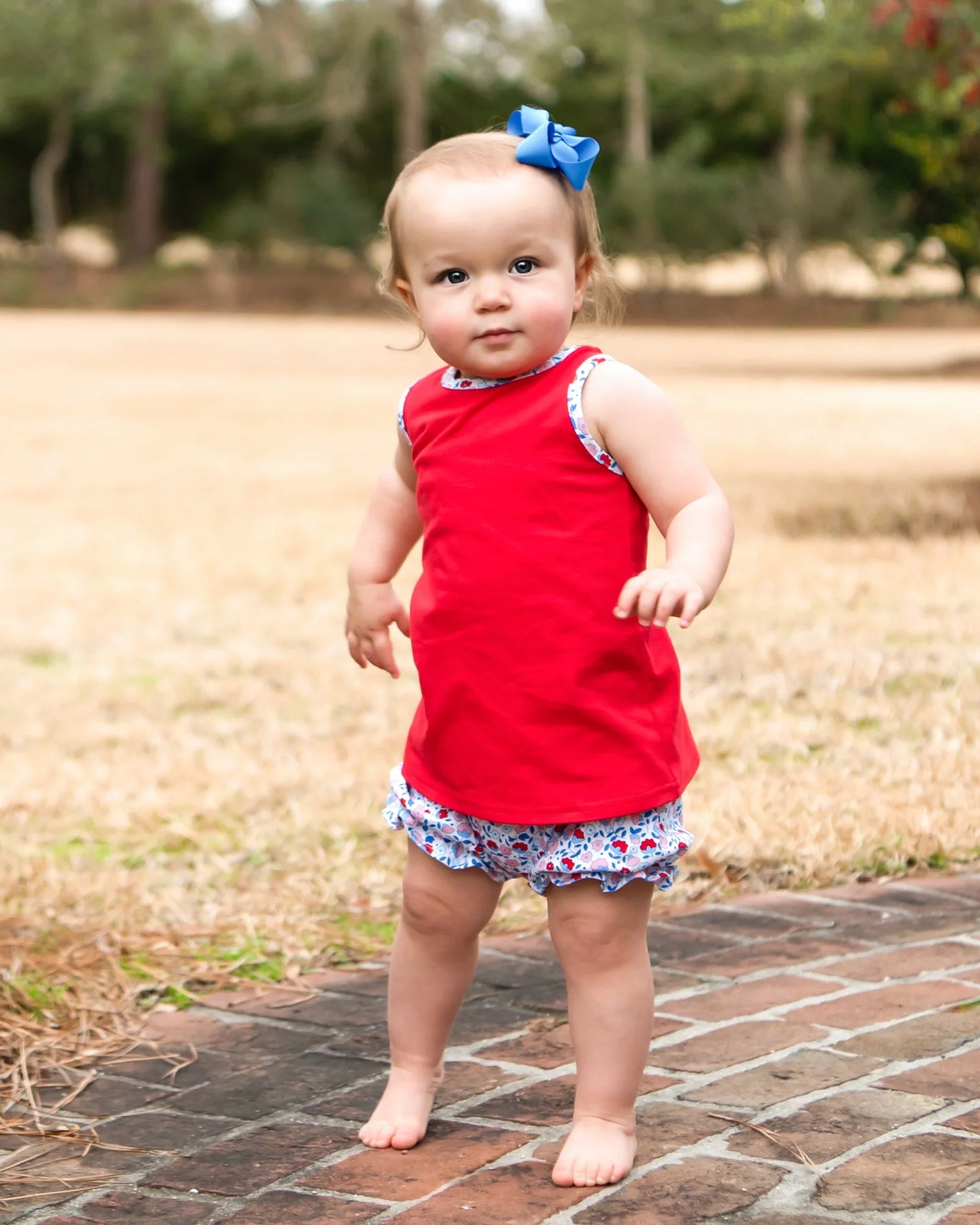 Jellybean - Sweet Land Of Liberty Floral Bloomer Set