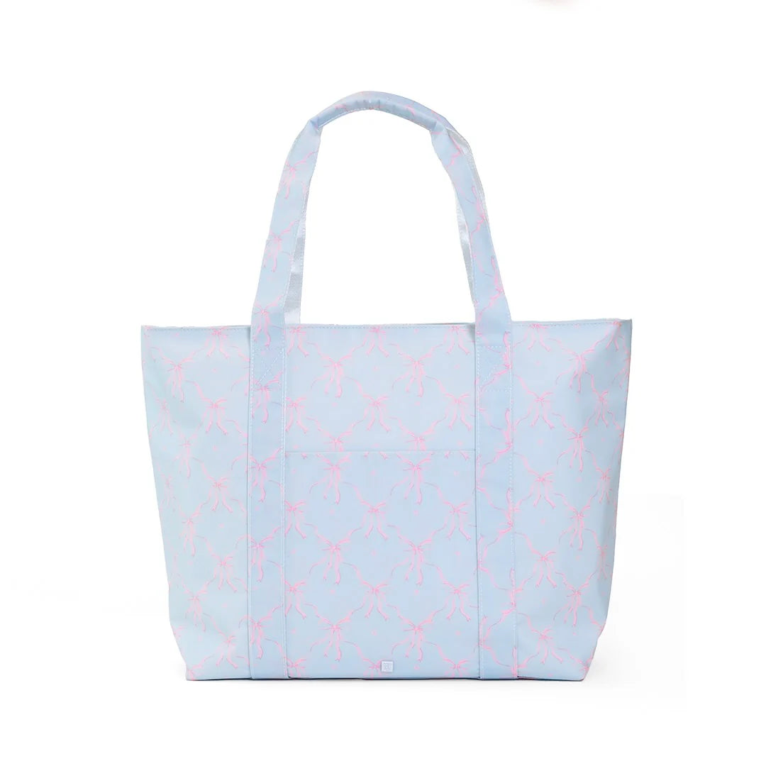 Large TRVL Designs X-Large Jumbo Tote bag with sturdy handles and spacious interior, ideal for travel or everyday use.