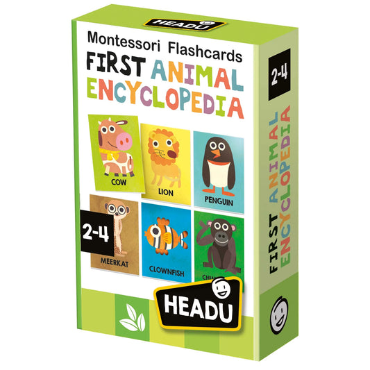 Headu - Montessori Flashcards First Animal Encyclopedia