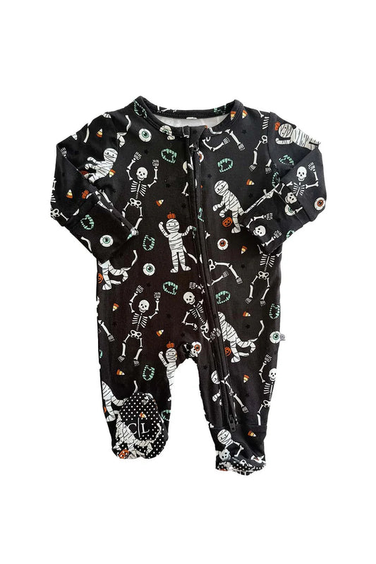 Eye Want Candy Zipper Footie
