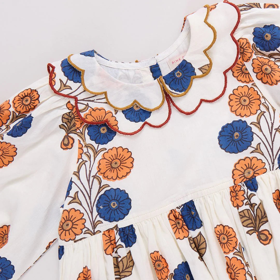 Buttercup Floral Girls Darcy Dress