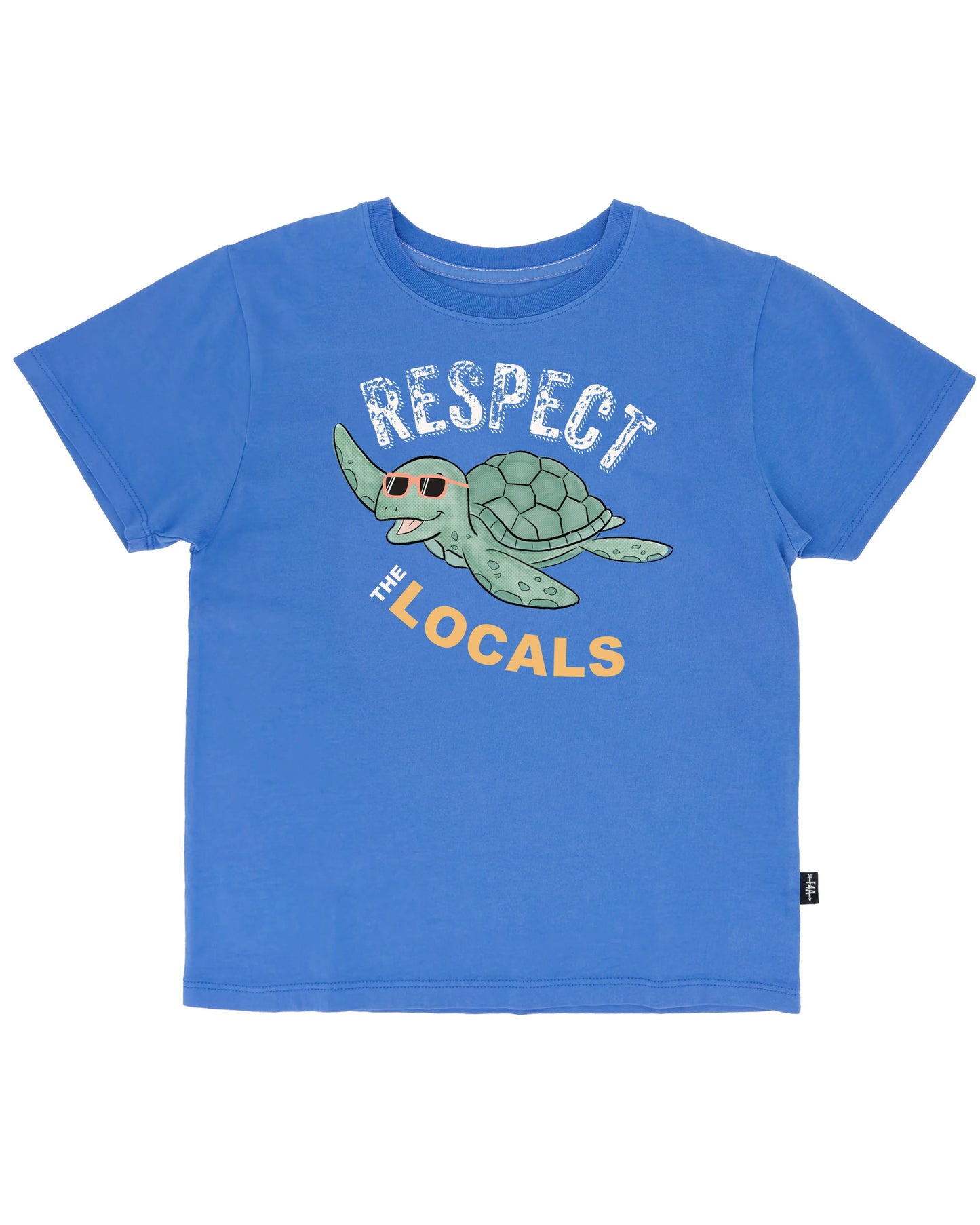 Feather 4 Arrow - Marina Blue Respect the Locals Vintage Tee