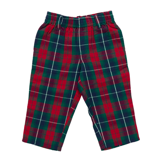 Red Tartan Boys Jackson Pant