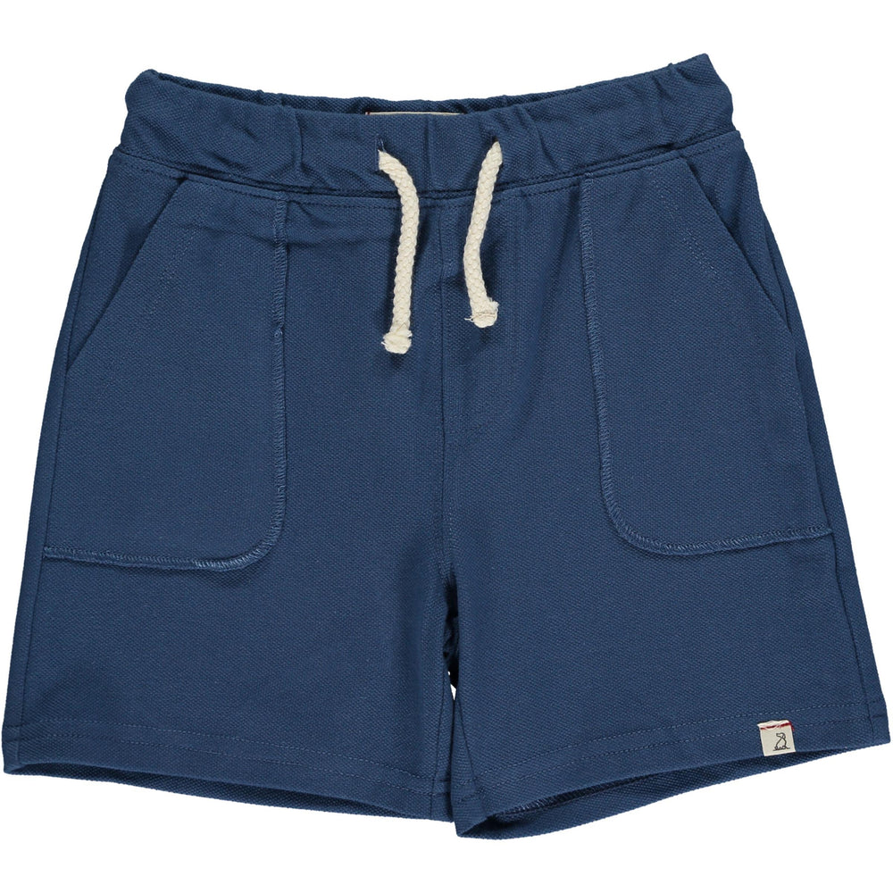 Me & Henry - Navy Pique Timothy Shorts