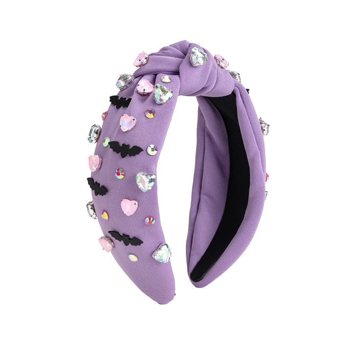 Bat Halloween Gemstone Headband