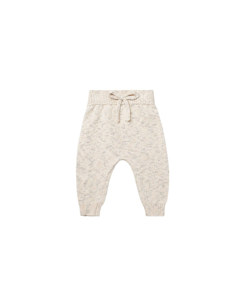Quincy Mae - Natural Speckled Knit Pant