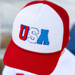 Sweet Wink - USA Patch Trucker Hat