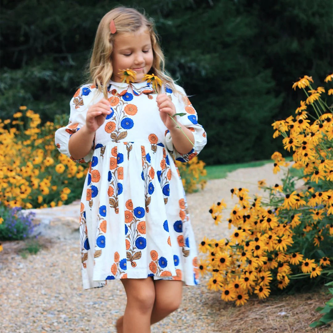 Buttercup Floral Girls Darcy Dress