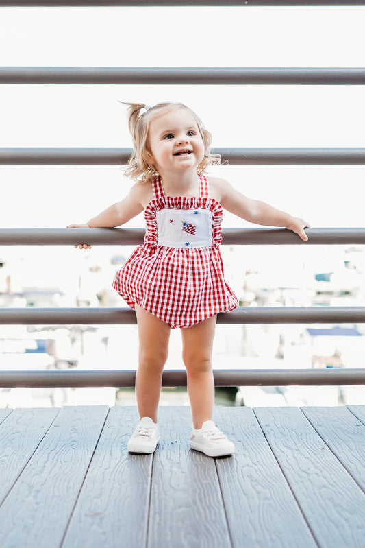 Maddie & Connor - Stars and Stripes Bubble