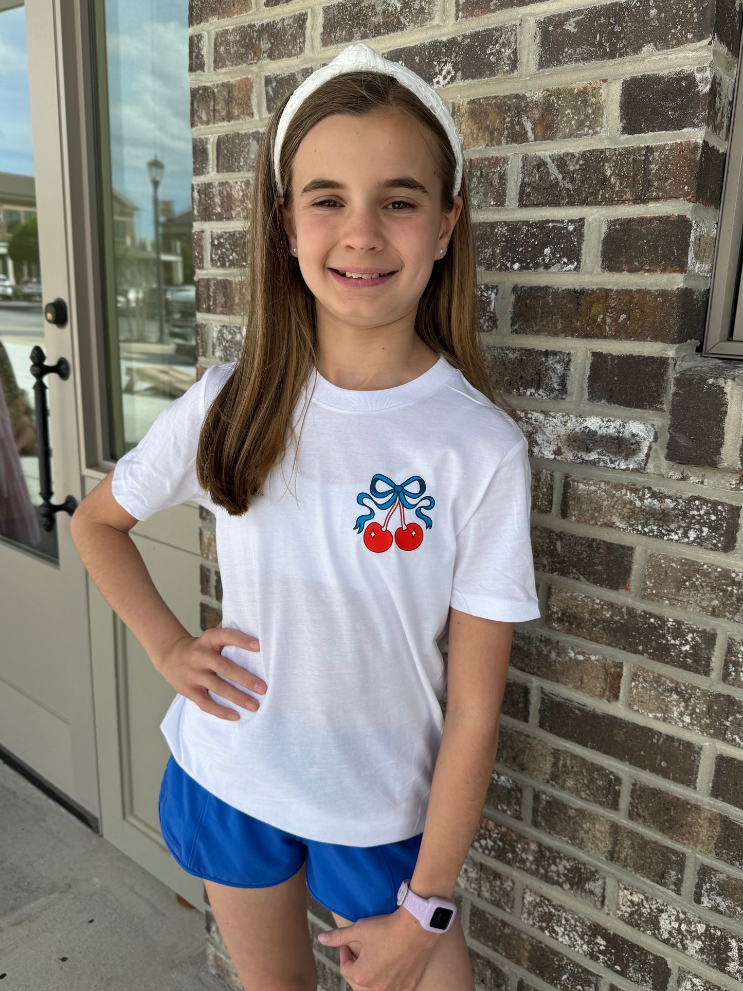 Youth Cherry America Tee