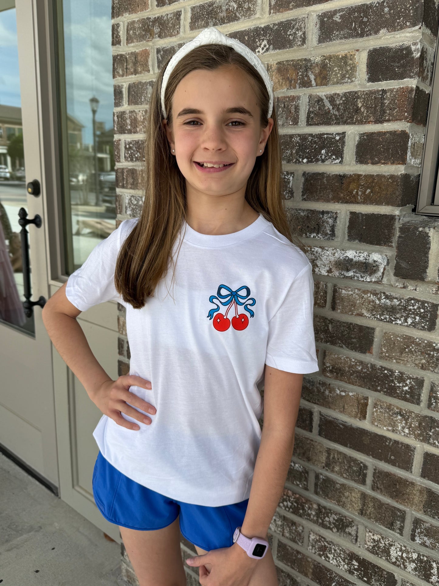 Youth Cherry America Tee