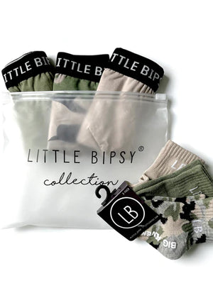 Little Bipsy - Boxer Brief 3-pack - Pewter Camo
