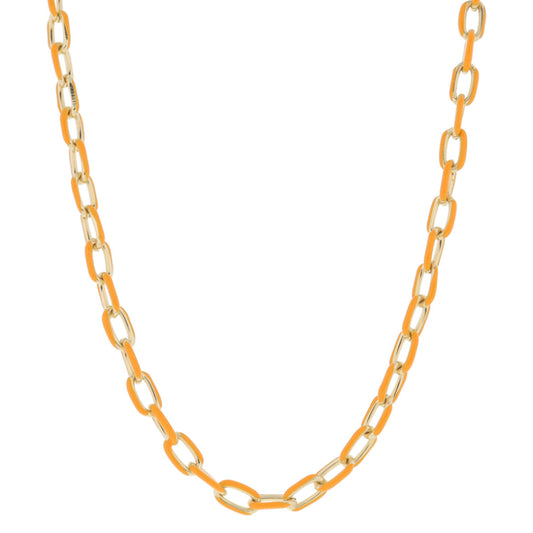 Orange You Glad Chain Necklace