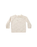 Quincy Mae - Natural Speckled Knit Sweater