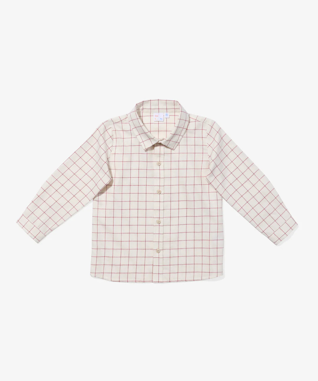Pomegranate Plaid Jeffie Shirt