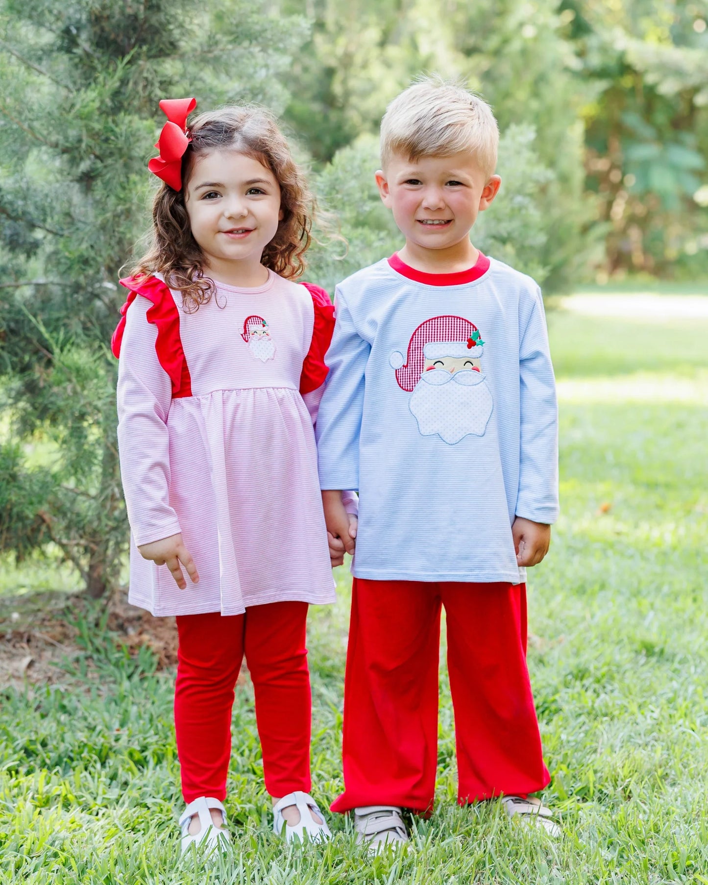 Ho Ho Ho Ruffle Pants Set