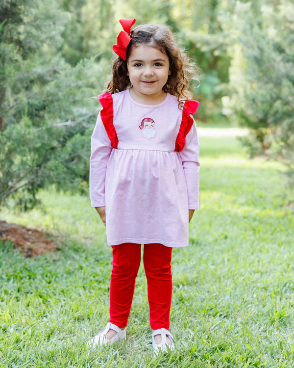 Ho Ho Ho Ruffle Pants Set